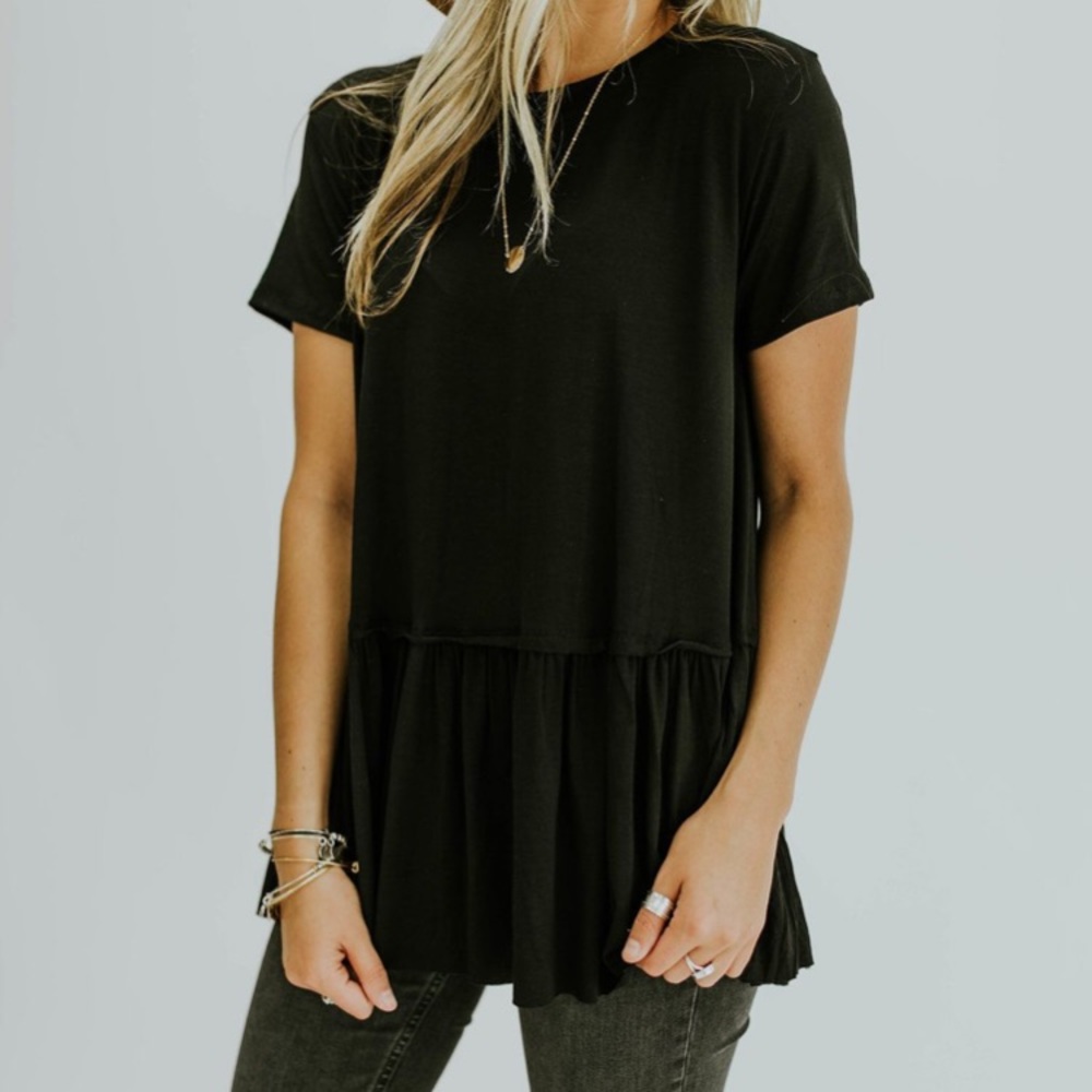 ROOLEE Long peplum top